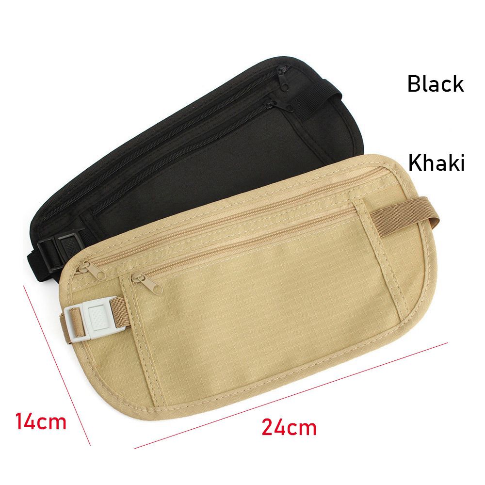 Travel Wallet Slim - Slim Secret Hidden Waist Bag Cloth