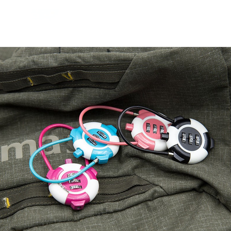 3 Digit Combination Cable Lock - Cable Lock Combination review and price