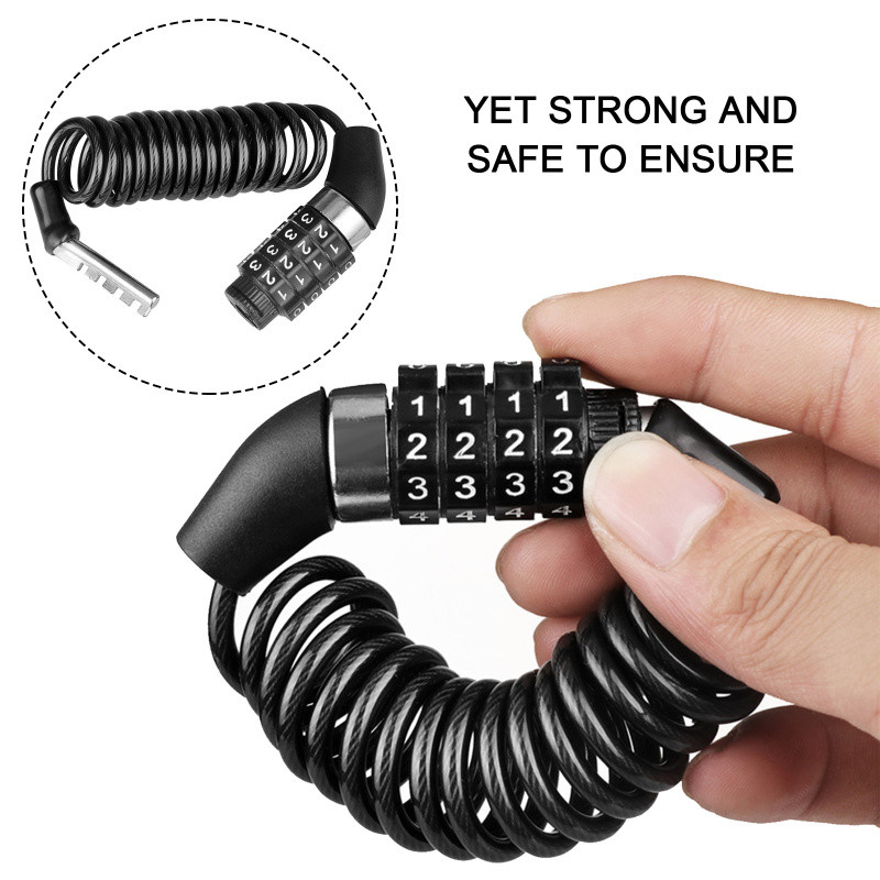 D1 Motorcycle Bicycle Anti-The - Cable Lock Combination review and price