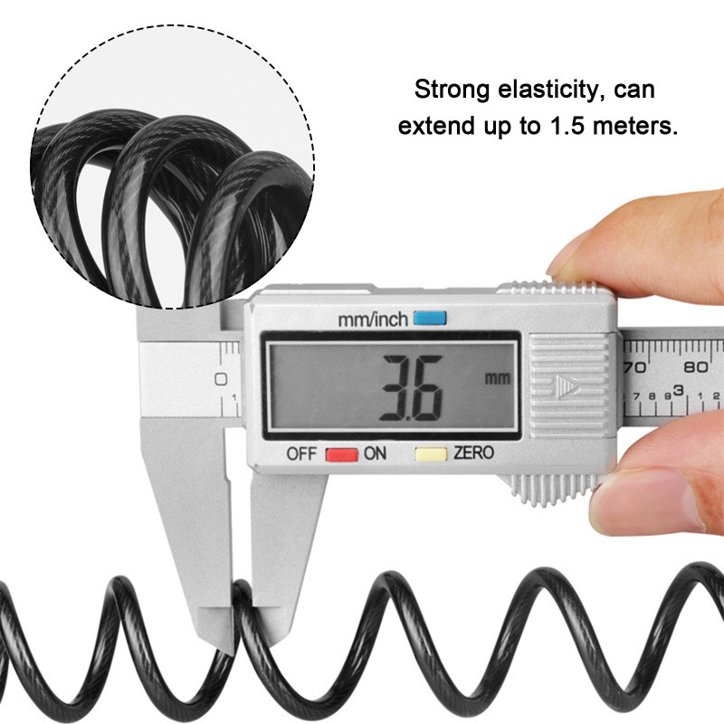 D1 Motorcycle Bicycle Anti-The - Cable Lock Combination review and price