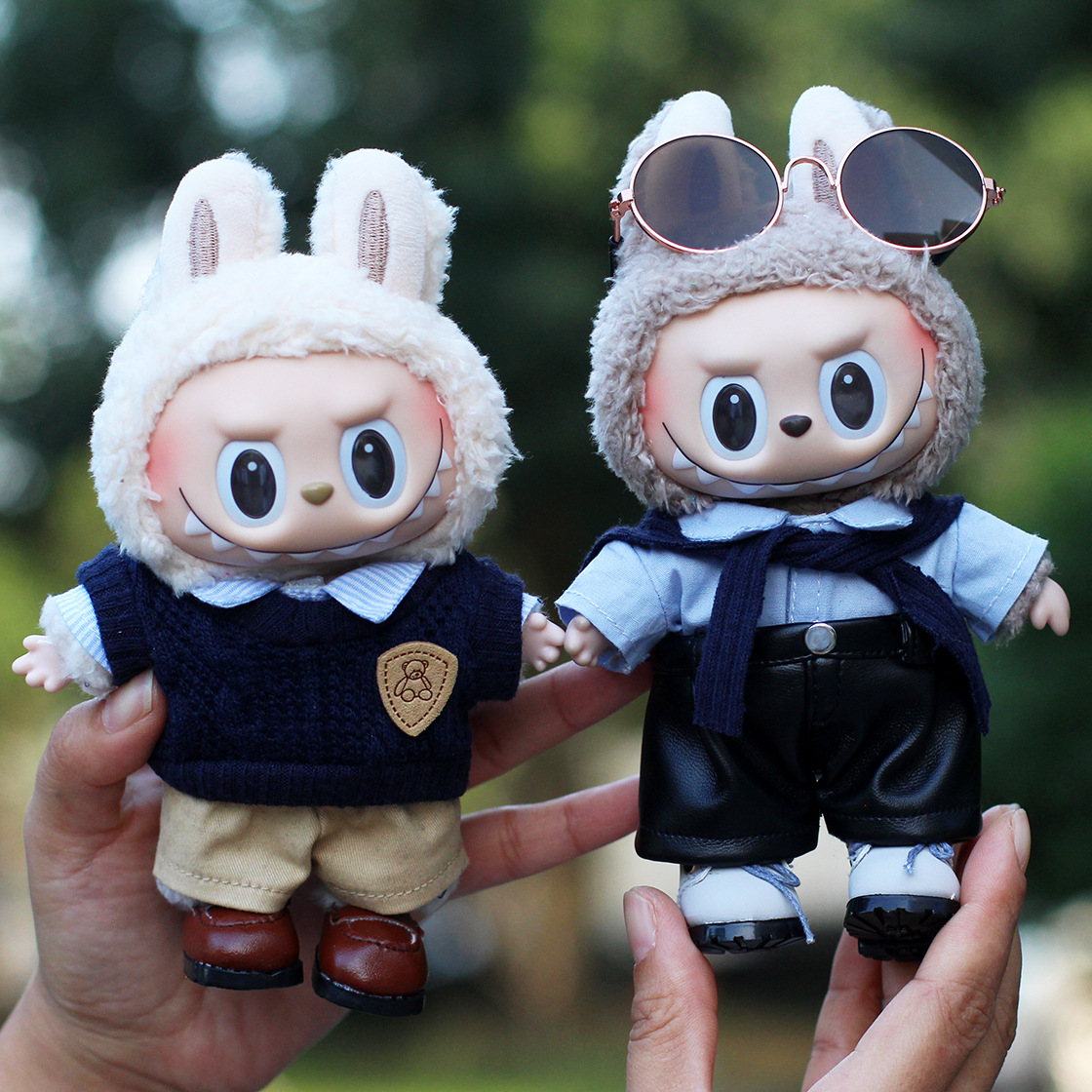 For Labubu V2 V1 Plush Idol Cl - Travel Accessories Kids review and price