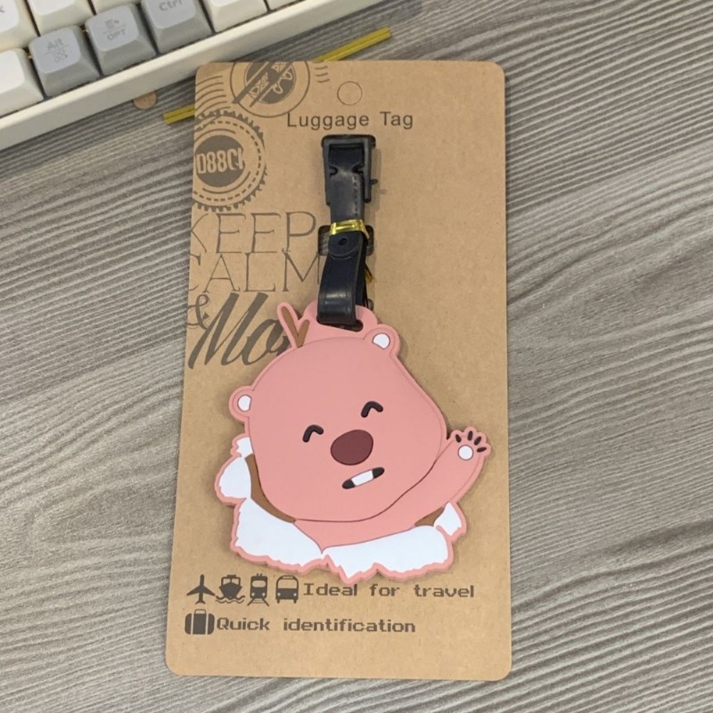 Kawaii Pororo Loopy Beaver Lug - Travel Accessories Kids review and price