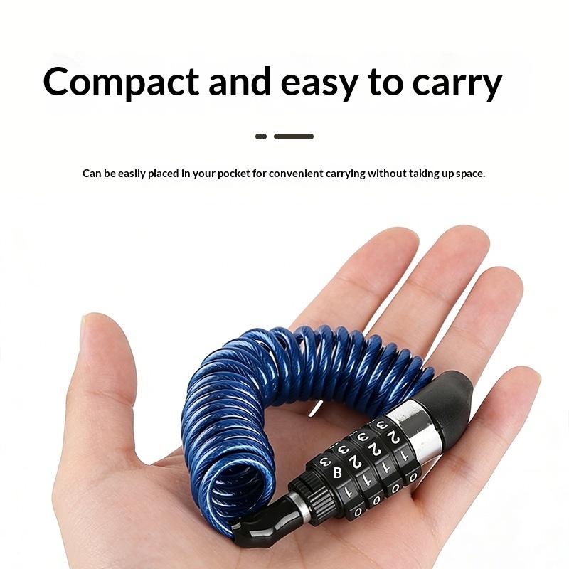 New Motorcycle Bicycle Anti-Th - Cable Lock Combination review and price