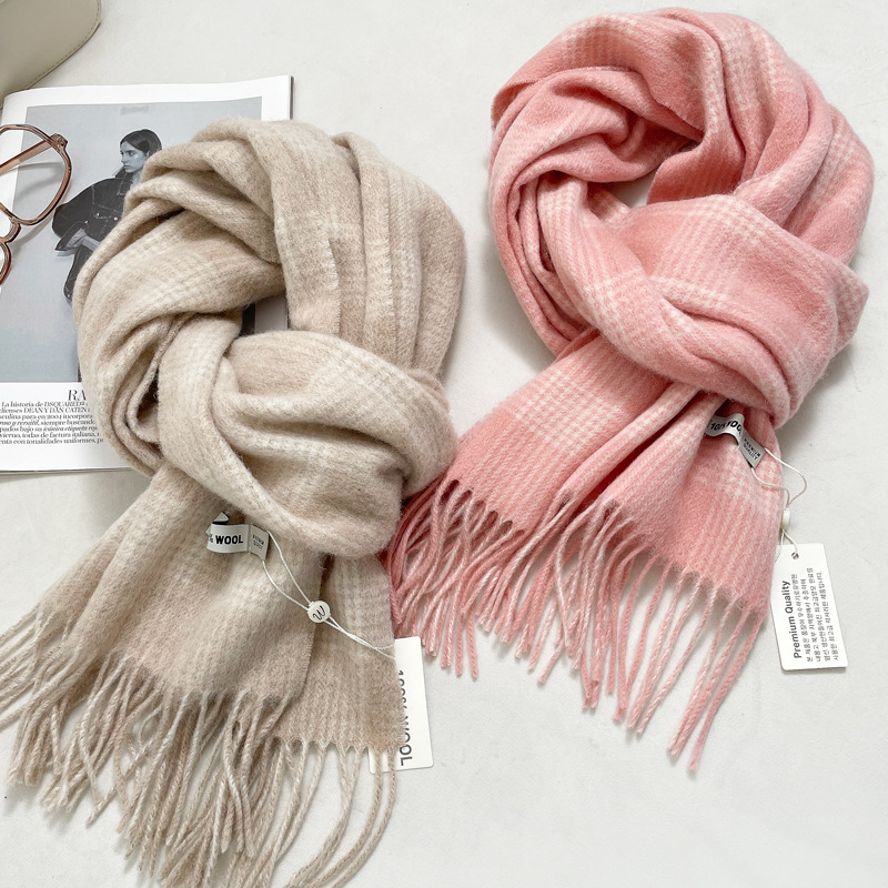 Winter Warm 100% Pure Wool Sca - Travel Accessories High End review and price