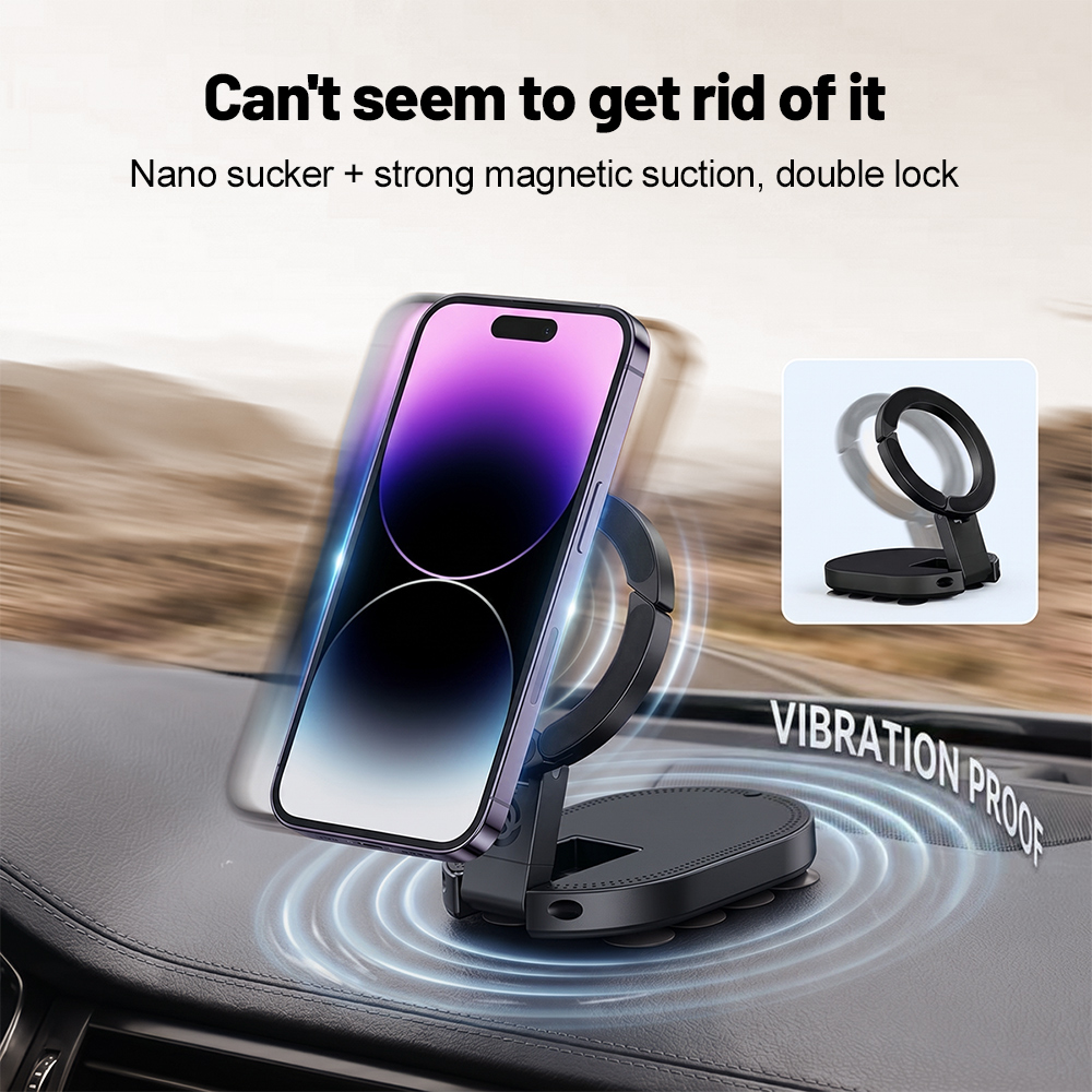 360° Rotation 3‑In‑1 Suction C - Travel Accessories In Car review and price