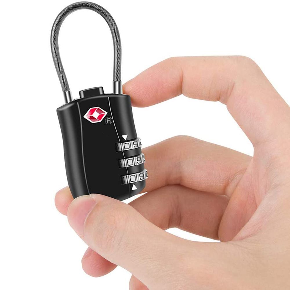 Waterproof Small Padlock Cable - Cable Lock Combination review and price
