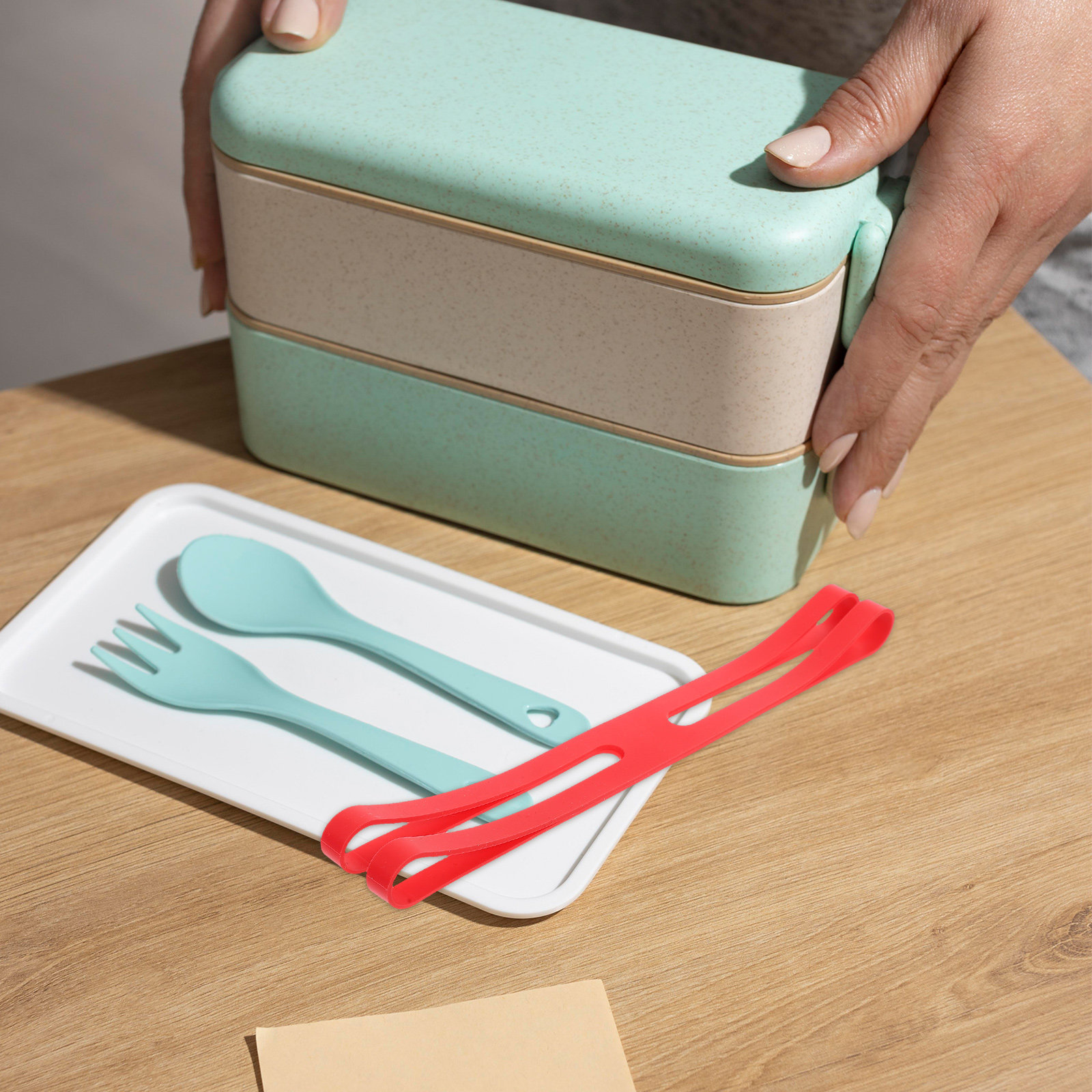 4Pcs Colorful Silicone Elastic - Travel Accessories Box review and price