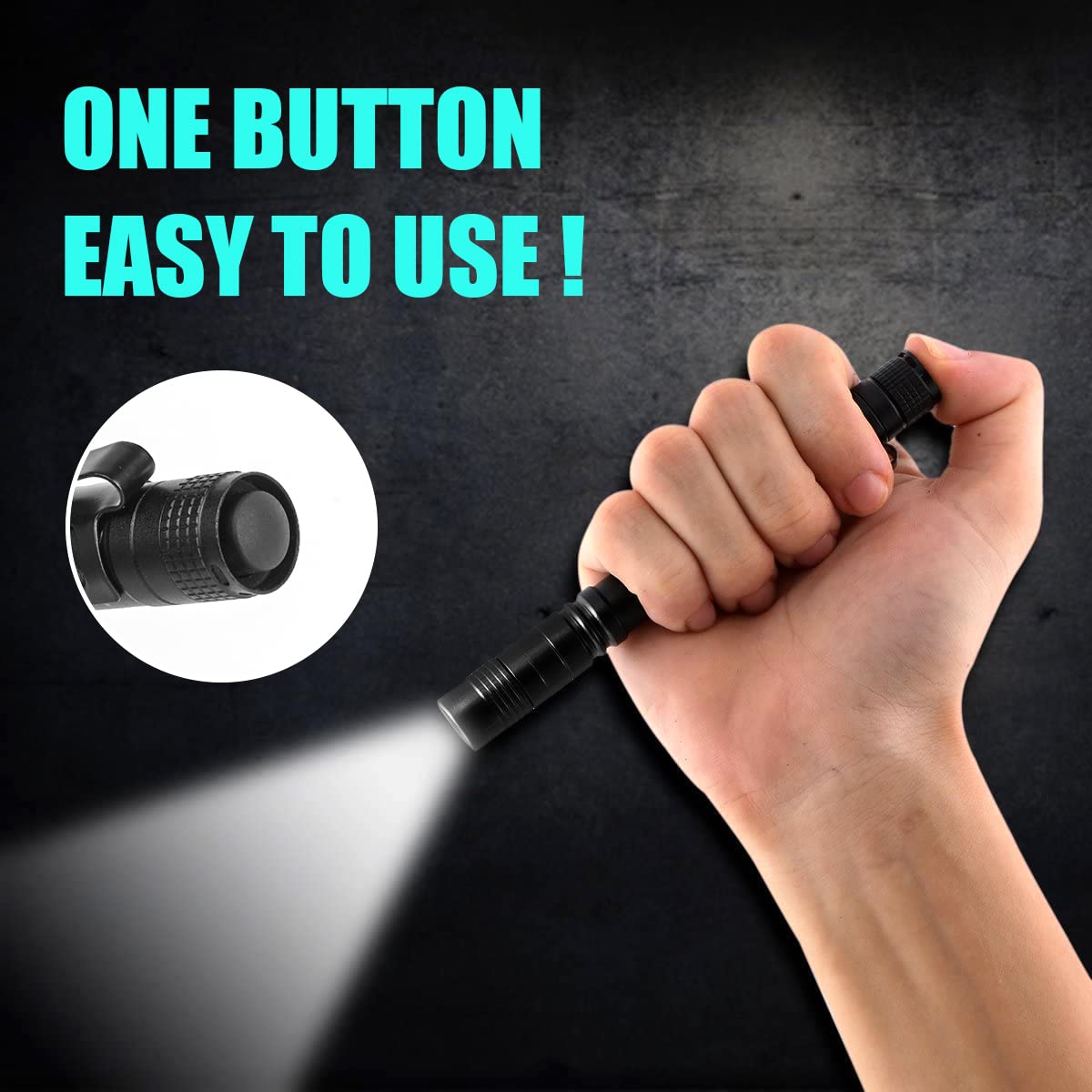 Portable Mini LED Pen Flashlig - Travel Accessories In Car review and price