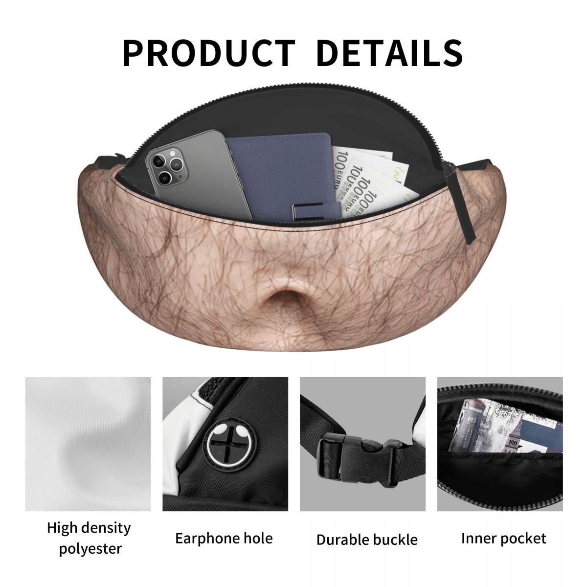 Beer Fat Belly Fanny Pack Men  - Travel Accessories Men review and price