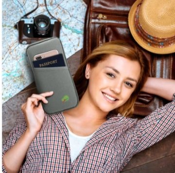 Travel Passport Wallet with 12 - Travel Wallet Slim review and price