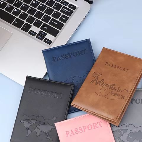 Unisex PU Leather Passport Cov - Travel Wallet Slim review and price
