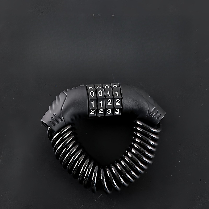 Shaped Retractable Steel Cable - Cable Lock Combination review and price