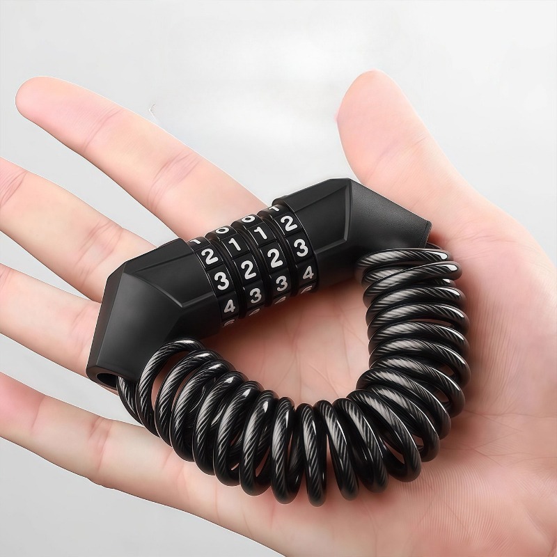 Shaped Retractable Steel Cable - Cable Lock Combination review and price