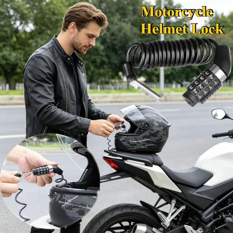 Durable Helmet Lock Mini 4 - D - Cable Lock Combination review and price