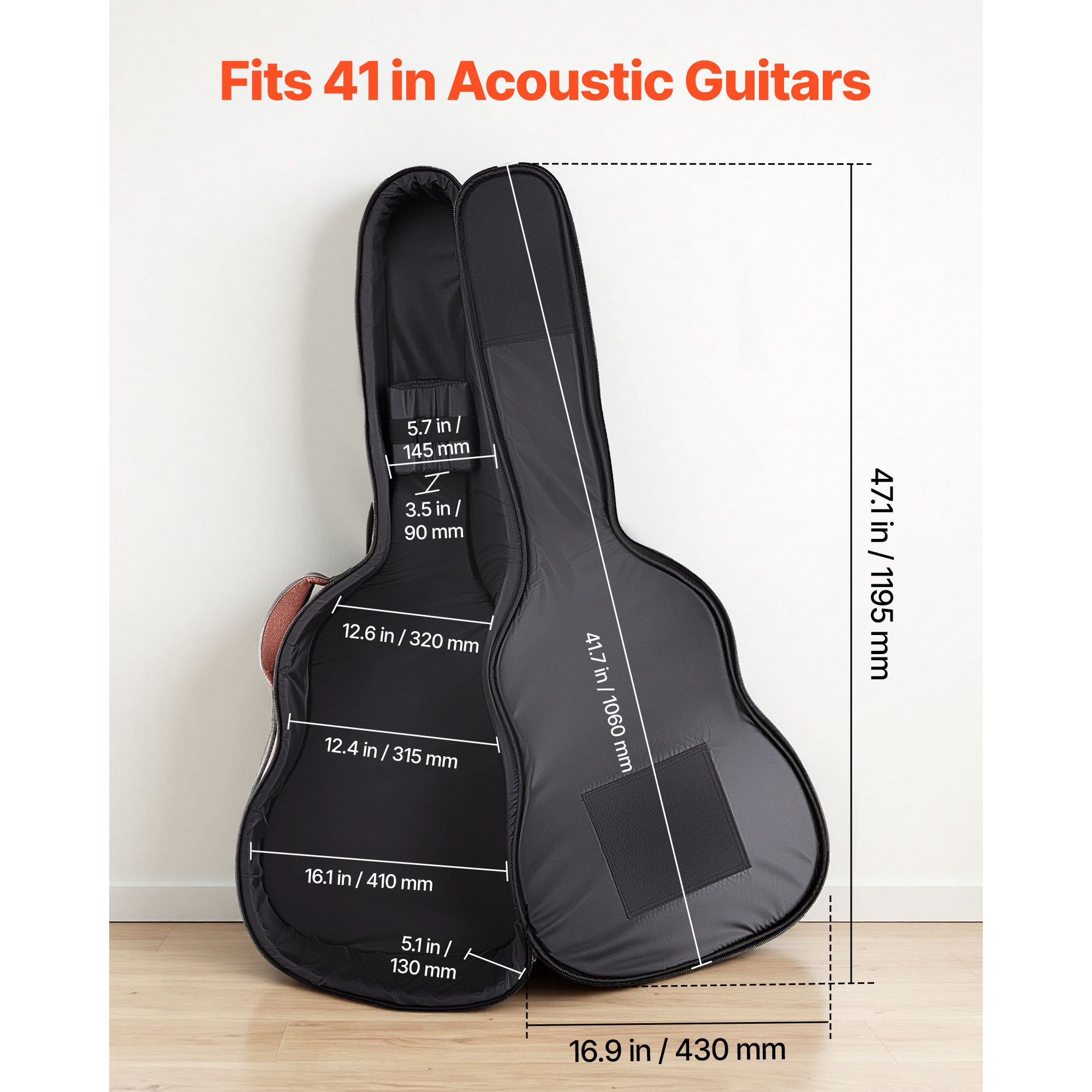 Acoustic Guitar Hard Case, 47. - Travel Accessories Box review and price