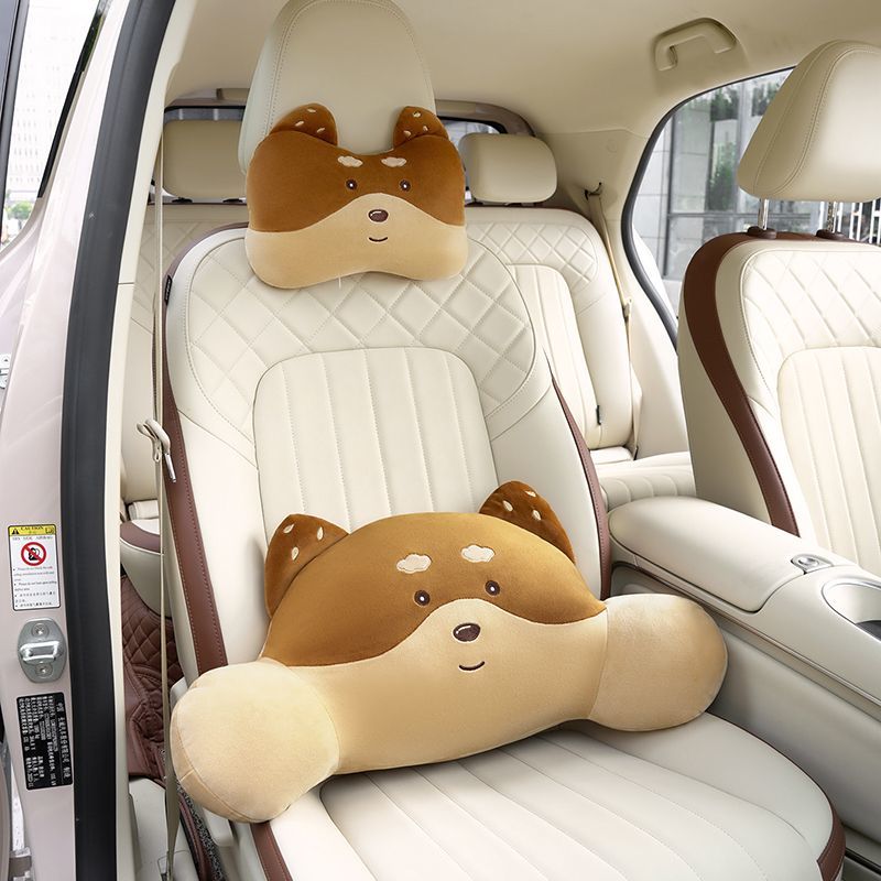 Cartoon Panda Car Seat Headres - Travel Accessories Kids review and price