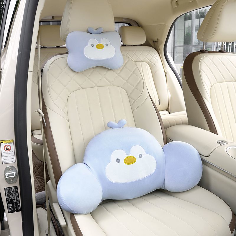 Cartoon Panda Car Seat Headres - Travel Accessories Kids review and price