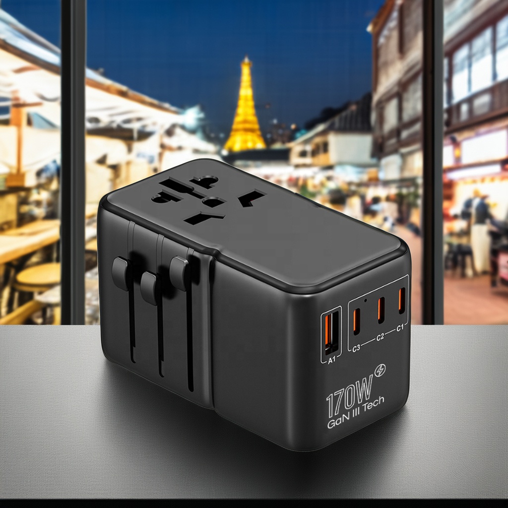 PD 170W Multi Ports Internatio - Travel Adapter Universal review and price