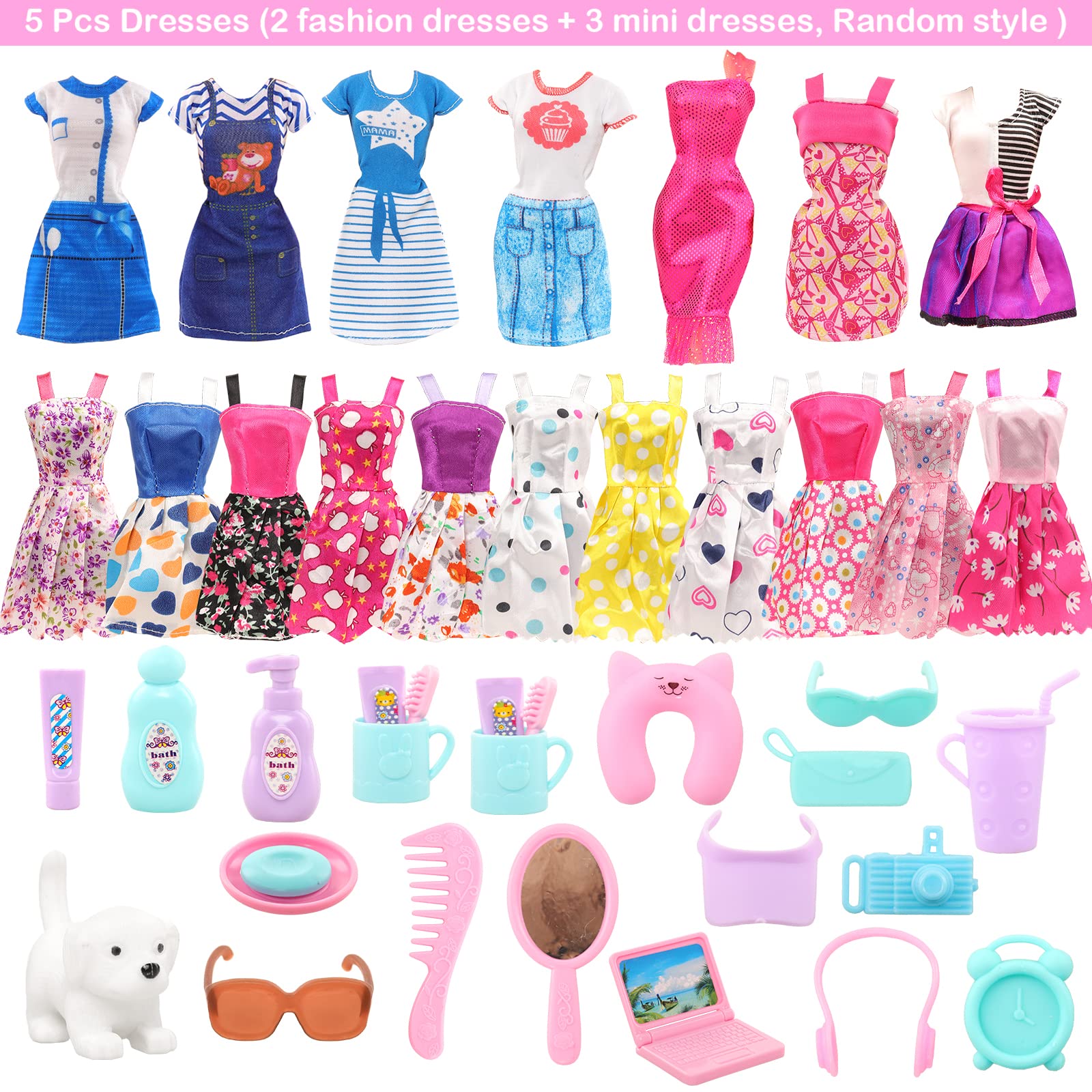 BARWA 30 Pcs 11.5 lnch Travel  - Travel Accessories Kids review and price
