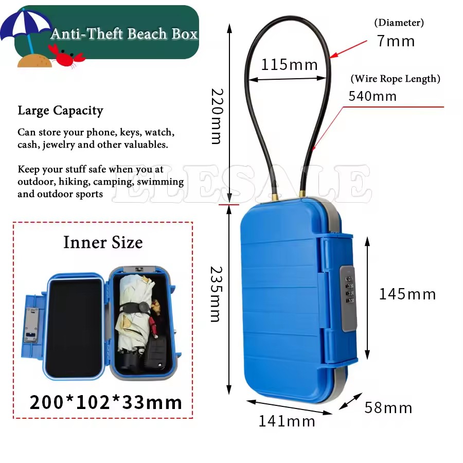 Creative Portable 4-digit Comb - Cable Lock Combination review and price