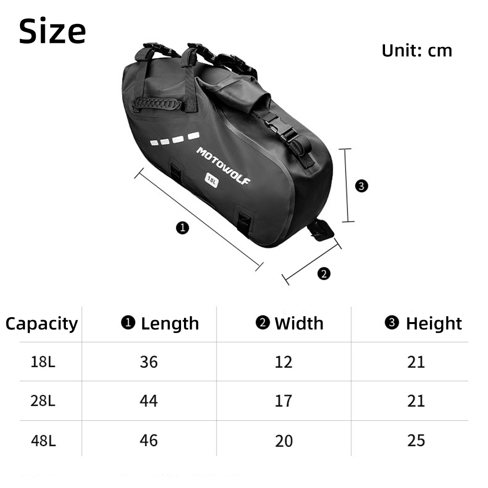 Waterproof Motorcycle Saddle B - Travel Accessories Gadget review and price