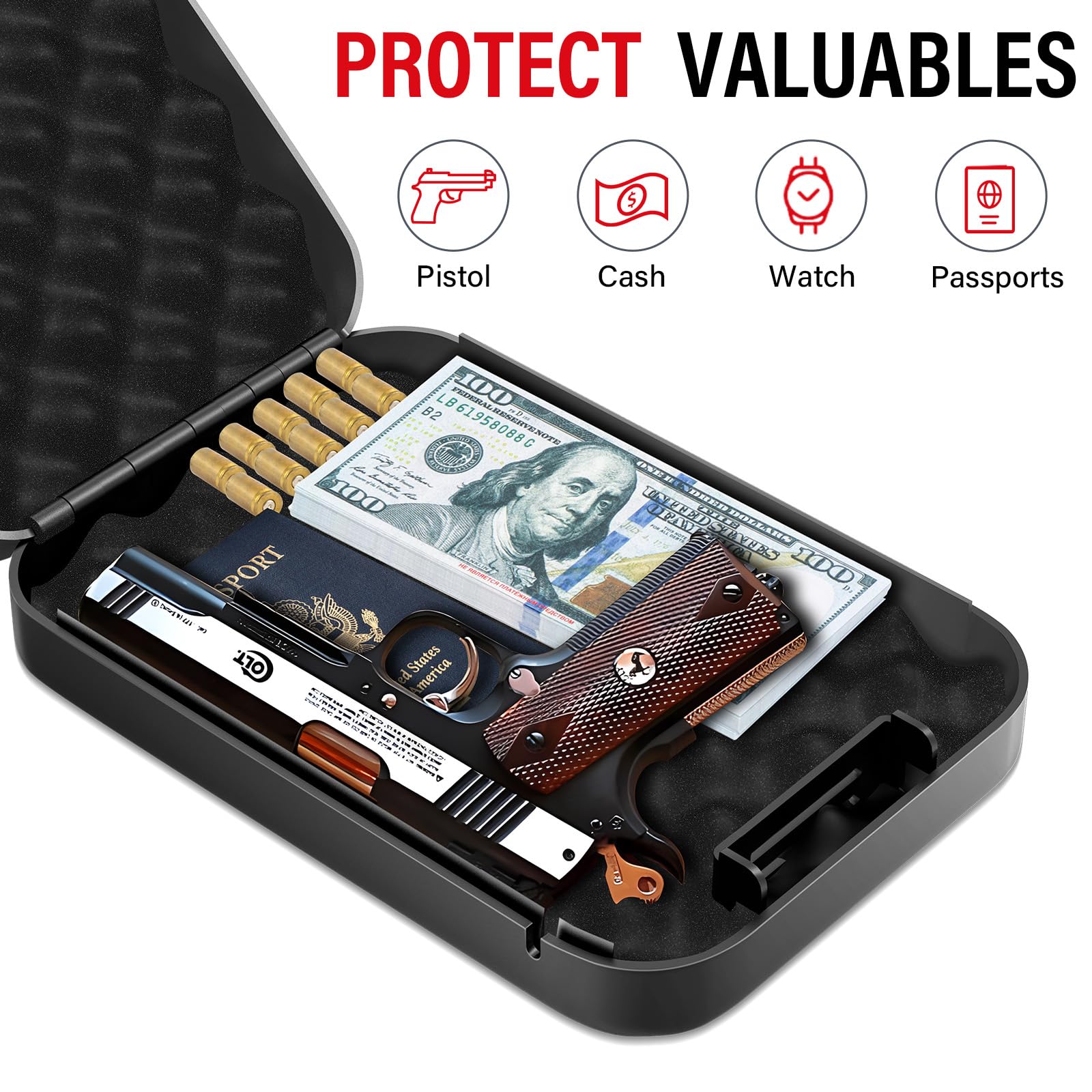 Security Safe Box Personal Saf - Cable Lock Combination review and price