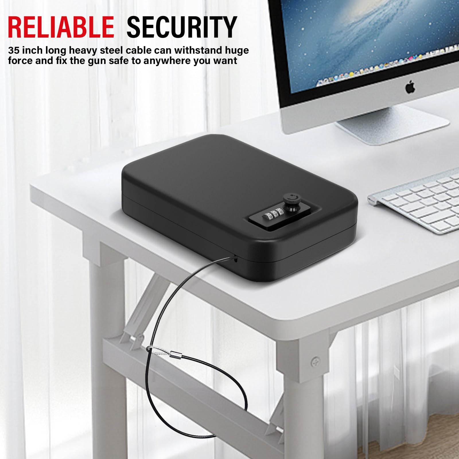Security Safe Box Personal Saf - Cable Lock Combination review and price
