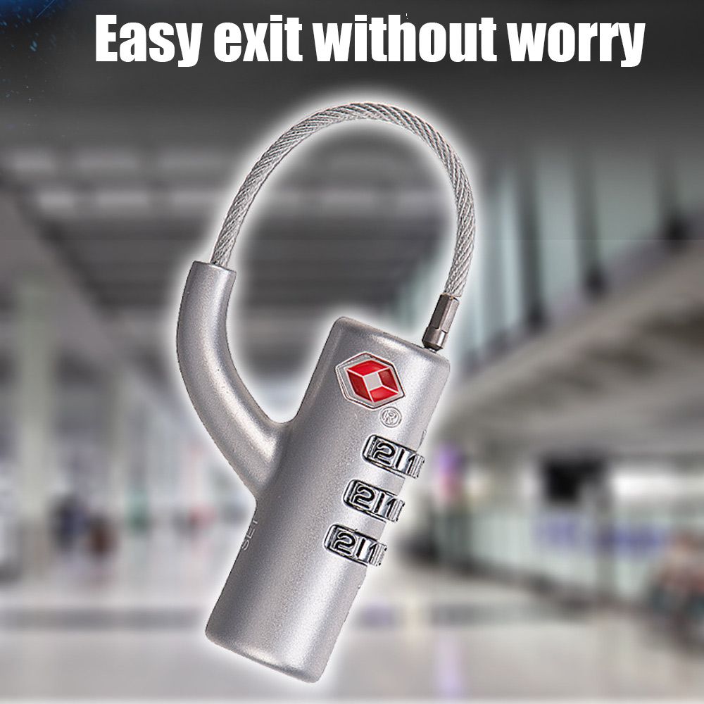 High Security Cable Luggage Lo - Cable Lock Combination review and price