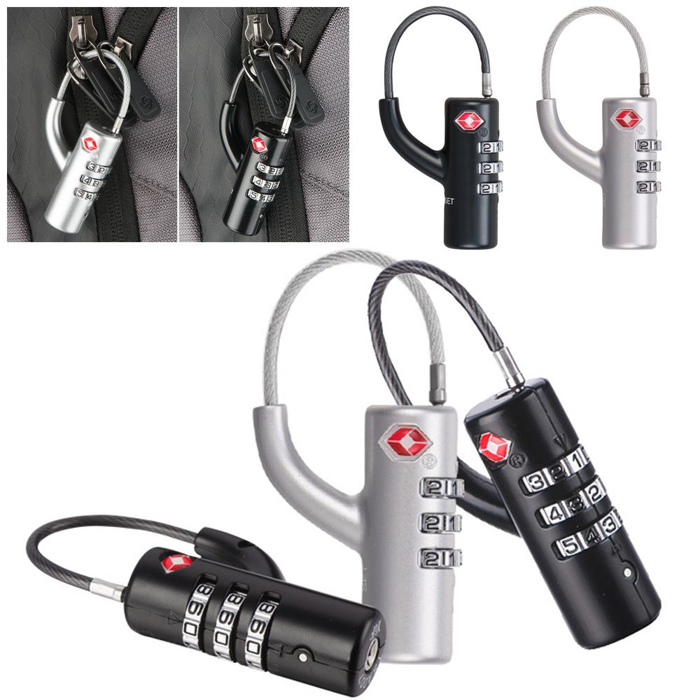 High Security Cable Luggage Lo - Cable Lock Combination review and price