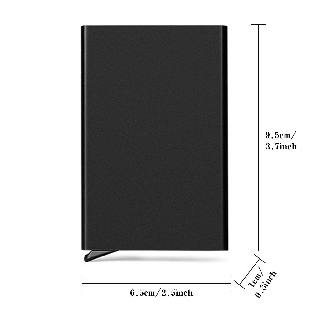 Aluminium Anti Rfid Card Holde - Travel Wallet Slim review and price