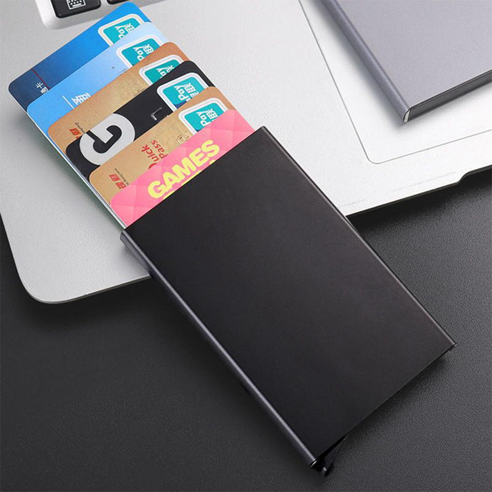 Aluminium Anti Rfid Card Holde - Travel Wallet Slim review and price