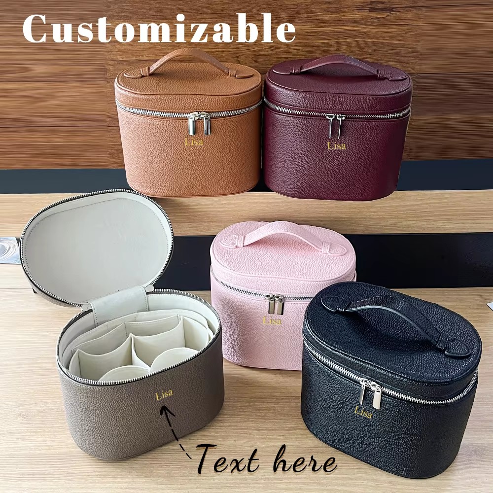 Large Capacity PU Leather Make - Travel Accessories Organizer Bag review and price