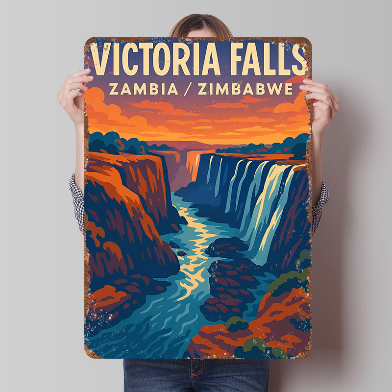 Victoria Falls Travel Tinplate - Travel Accessories Victoria review and price
