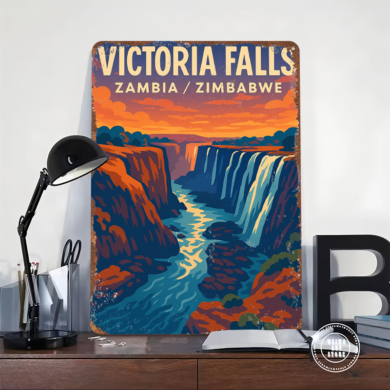 Victoria Falls Travel Tinplate - Travel Accessories Victoria review and price