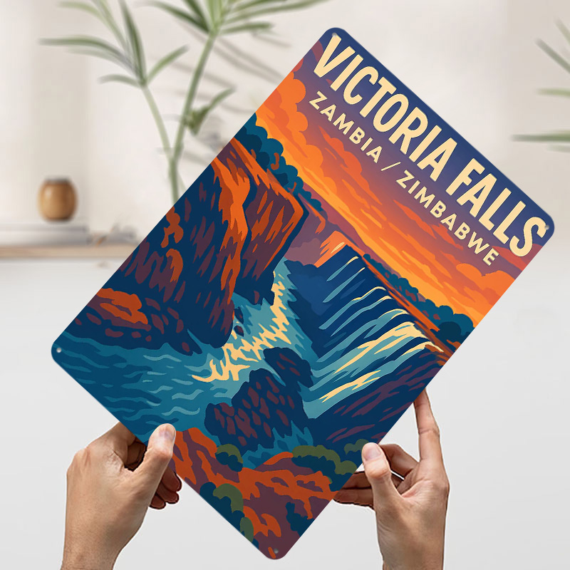Victoria Falls Travel Tinplate - Travel Accessories Victoria review and price
