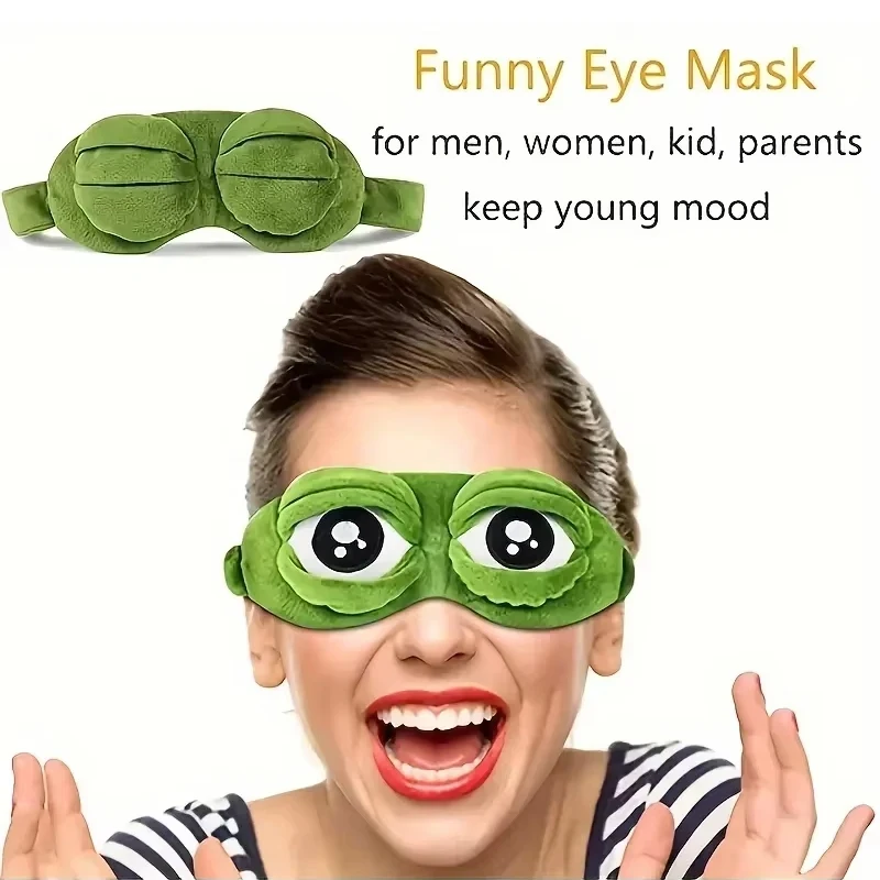 Frog Shaped Eye Mask Party Gam - Travel Accessories Gadget review and price
